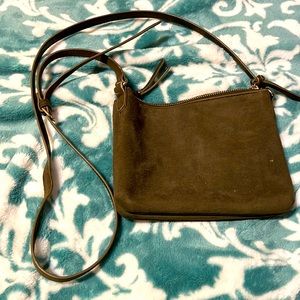 Green shoulder bag